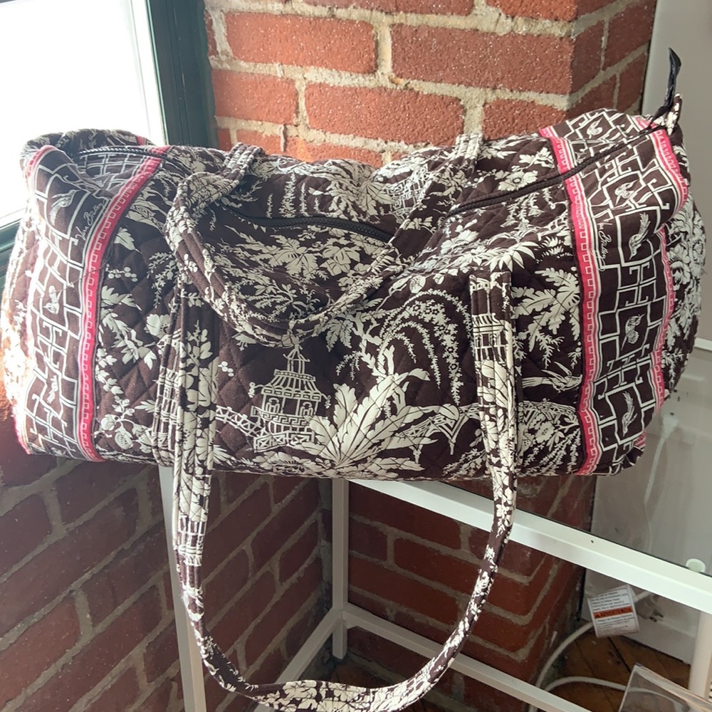 Vera Bradley Large Duffle in Imperial Toile
